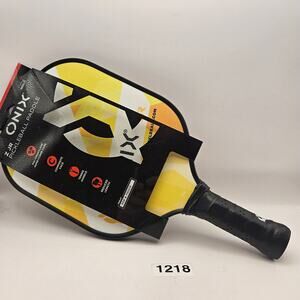 ONIX JR PICKLEBALL PADDLE RACQUET YELLOW USED